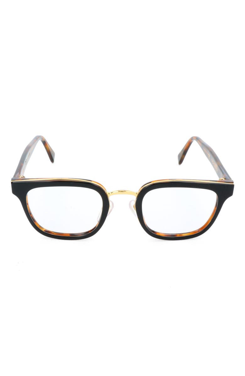SUPER by RETROSUPERFUTURE<sup>®</sup> 61mm Square Reading Glasses, Main, color, Tort