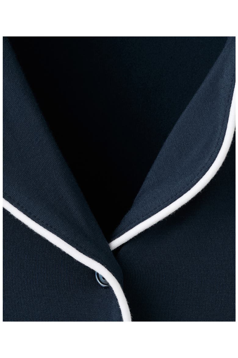 Piped Pajamas, Alternate, color, INDIGO BLUE
