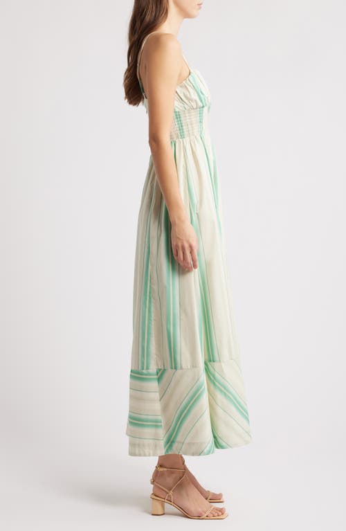 Du Paradis Anthurium Midi Sundress In Multi