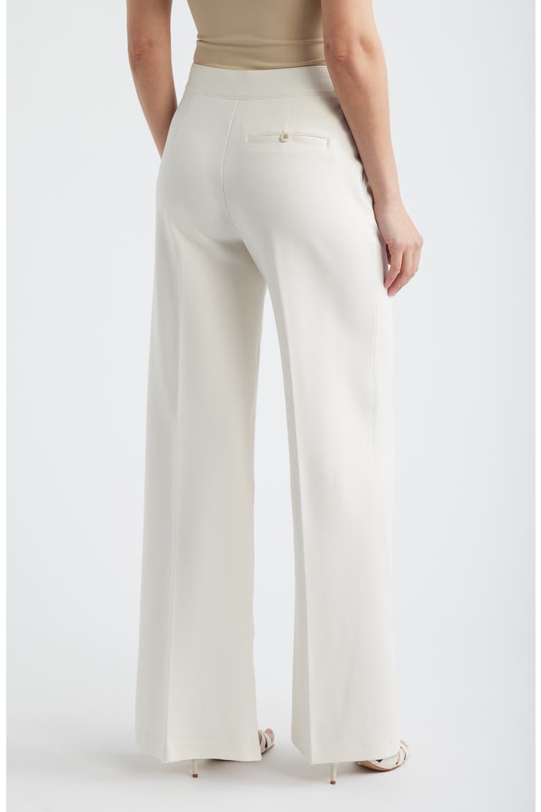 SPANXsupersmooth™ PerfectFit Ponte Wide Leg Pants, Alternate, color, IVORY