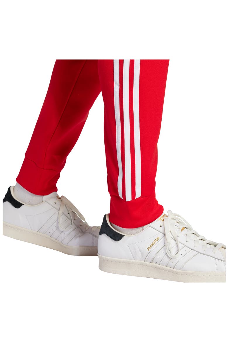 Lifestyle Superstar Joggers, Alternate, color, BETTER SCARLET/ WHITE