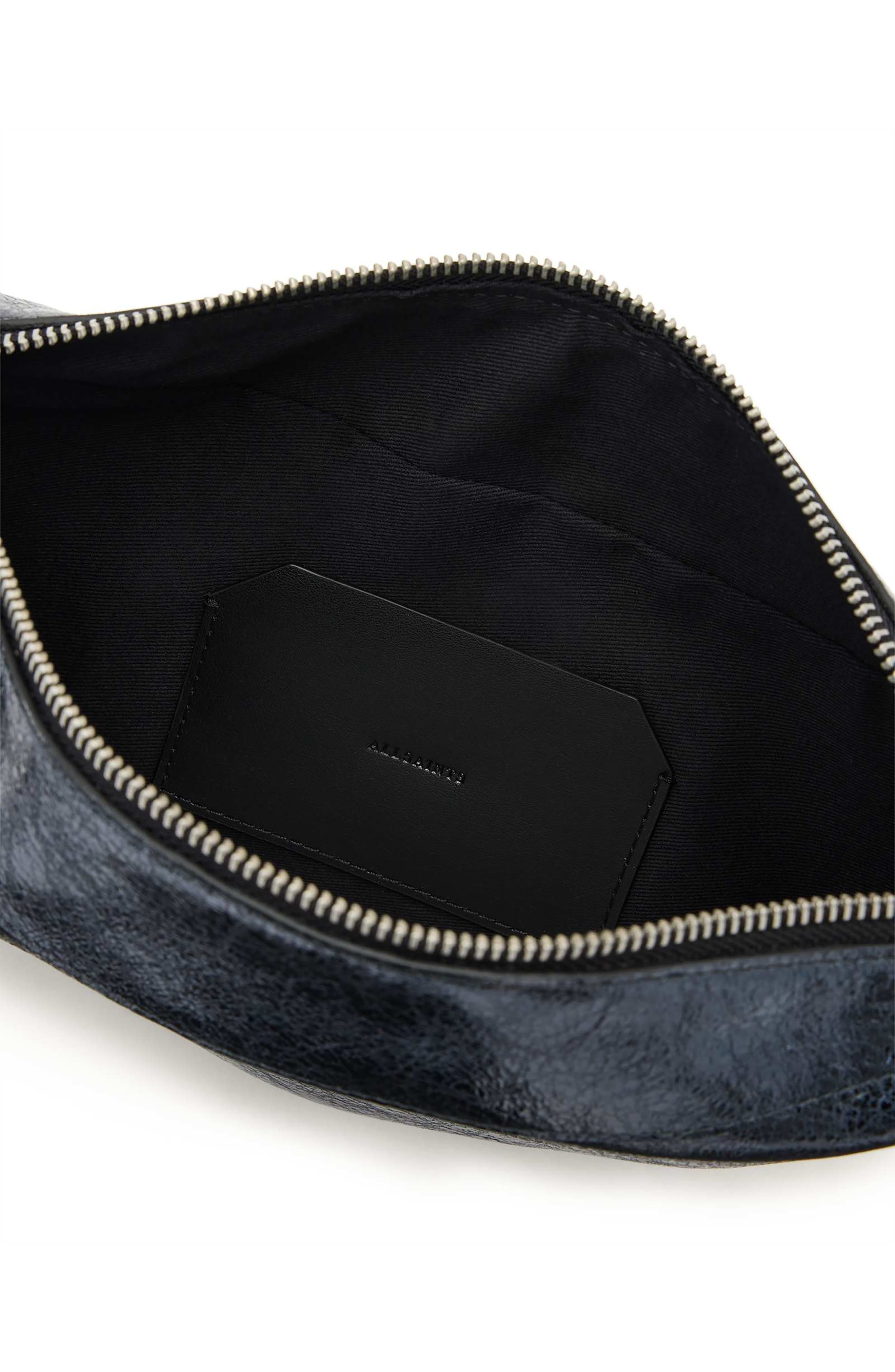 Micro Luna Shoulder Bag, Alternate, color, INK BLUE