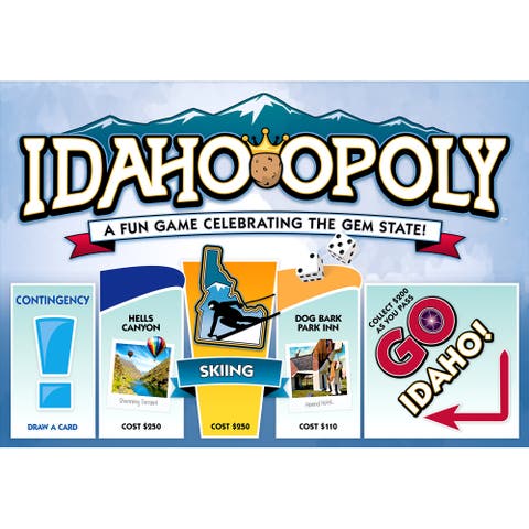 Idahoopoly Monopoly Board Game