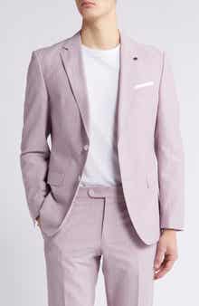 BOSS Hutson Mélange Cotton & Wool Blend Sport Coat