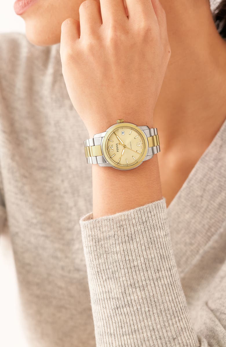 Fossil Heritage Bracelet Watch, 38mm, Alternate, color,