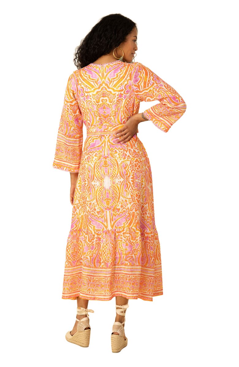 Hale Bob Davina Linen Dress, Alternate, color, 