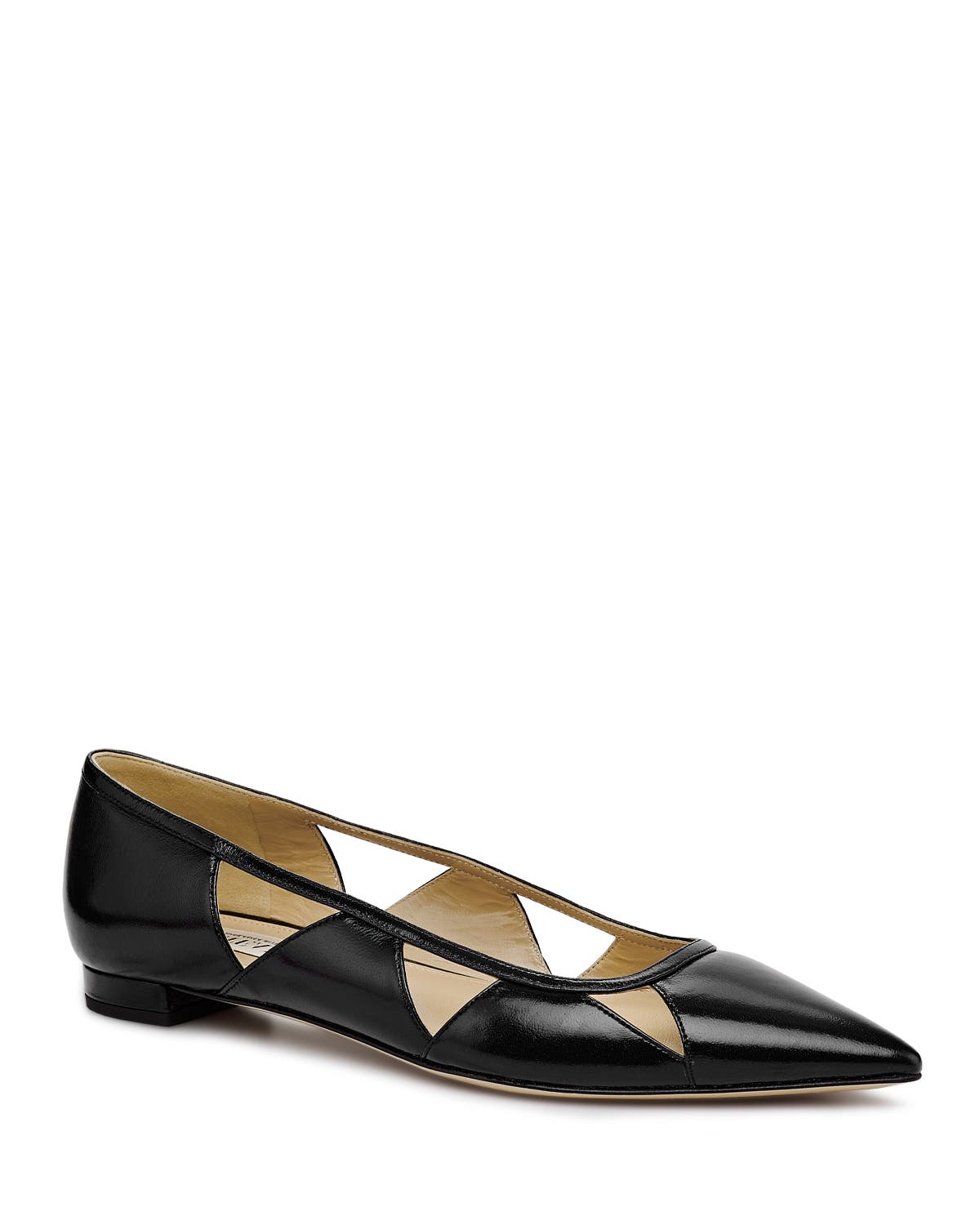 Savona Flat Ballerina, Alternate, color, Black