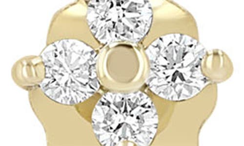 Zoë Chicco Diamond Quad Chain Drop Earrings In Gold