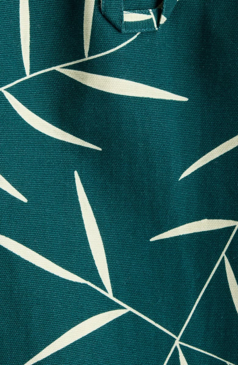 Jacquemus La Chemise Fonccio Foliage Print Camp Shirt, Alternate, color, Print Foliage Dark Green/