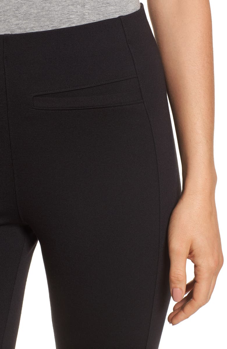 Hue High Waist Skimmer Pants, Alternate, color, 