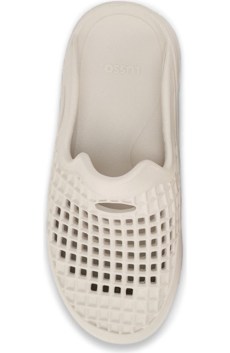 LUSSO CLOUD Scenario Perforated Clog, Alternate, color, Bone White