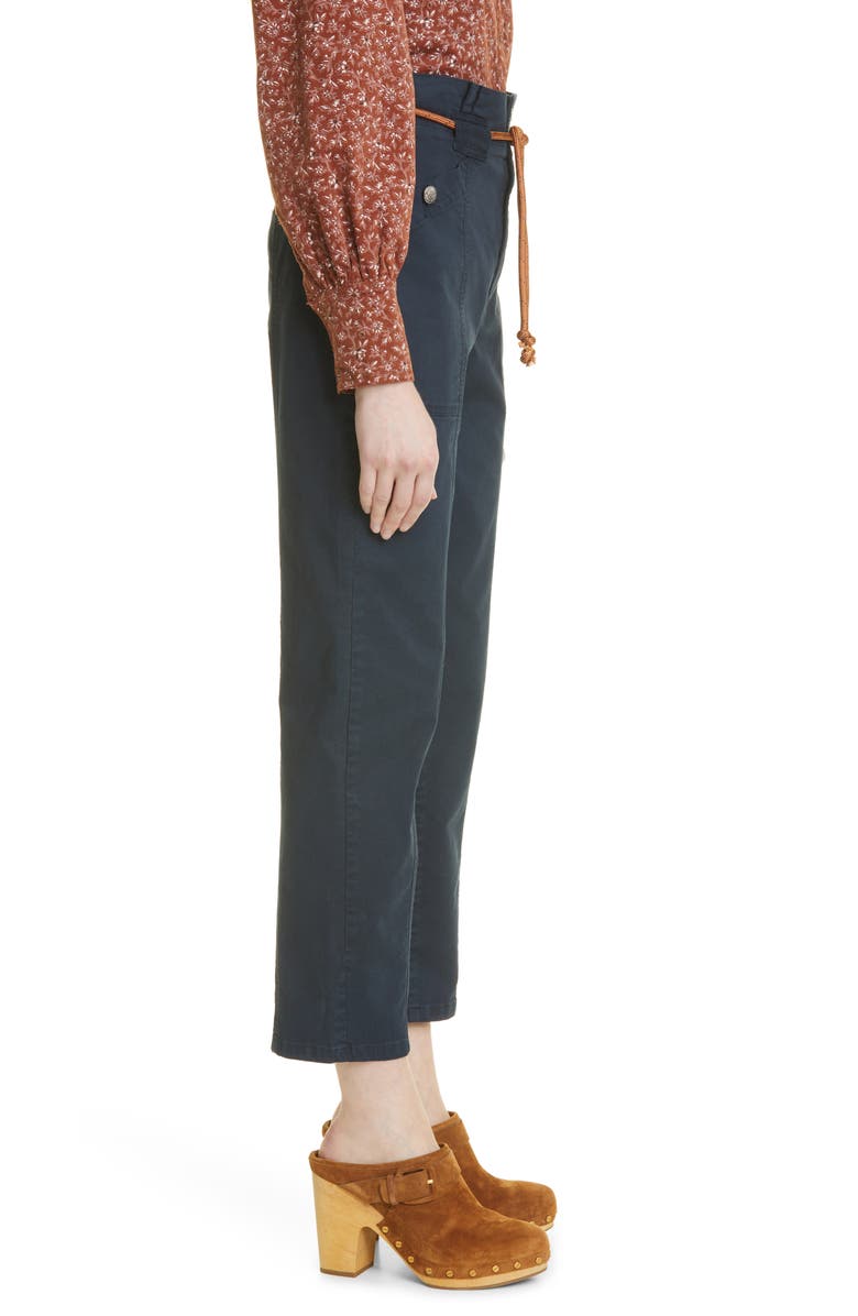 Veronica Beard Karter Crop Pants, Alternate, color,