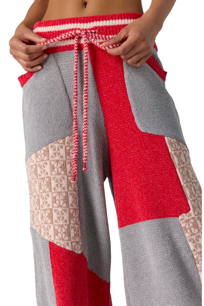 Snow Much Fun Lounge Pants, Alternate, color, PATCHWORK COMBO