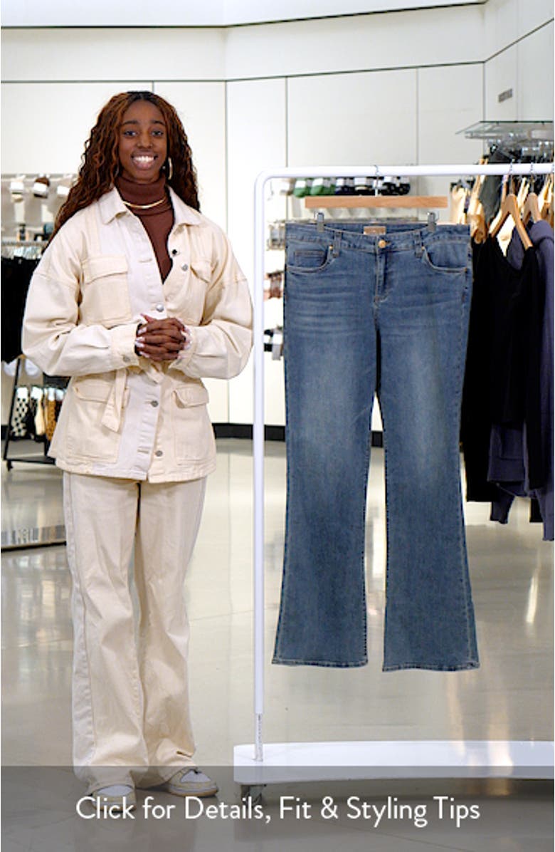 Natalie Mid Rise Bootcut Jeans, sales video thumbnail