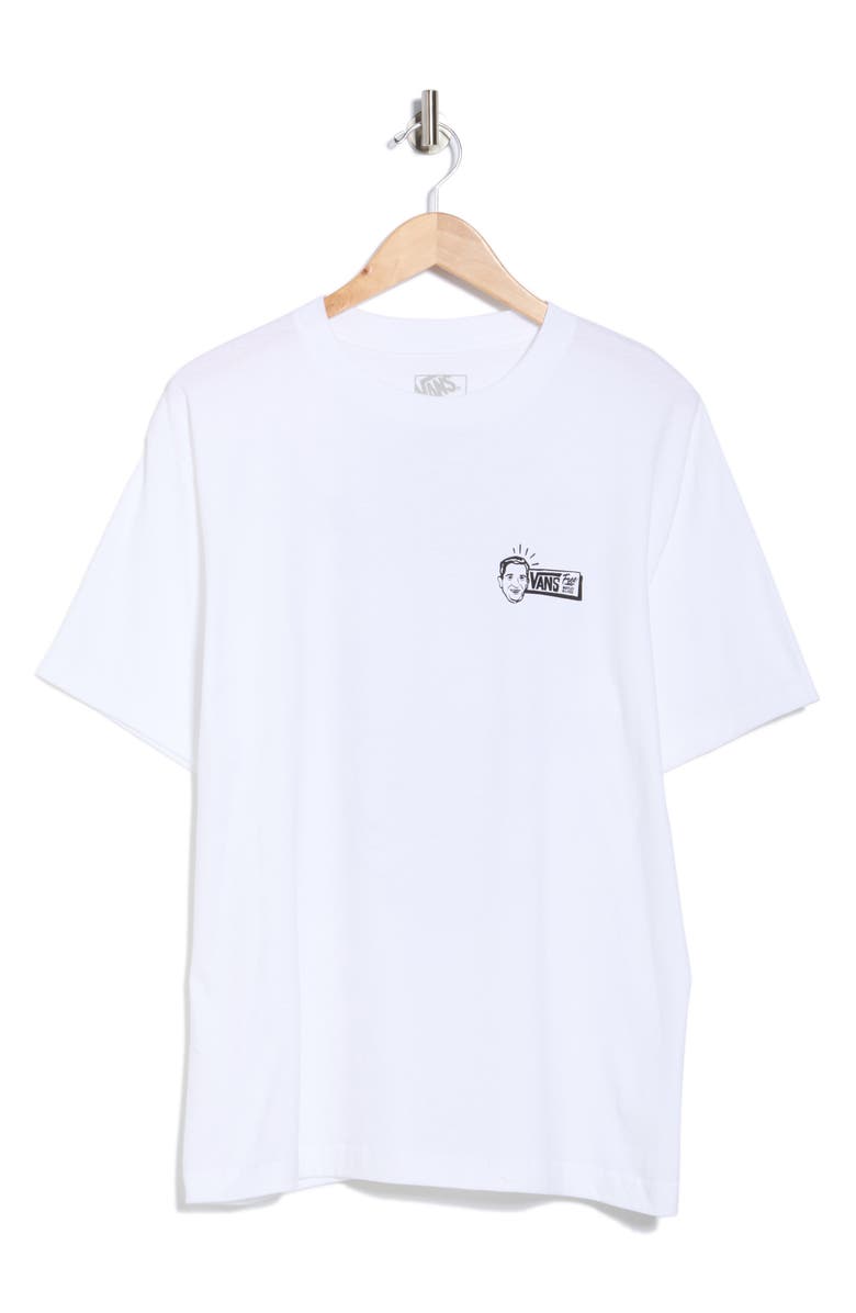 Vans Death Grip Graphic T-Shirt, Alternate, color, White