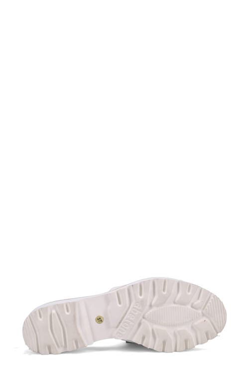 Ron White All Day Heels® Carley Water-resistant Slide Sandal In Ice/platino