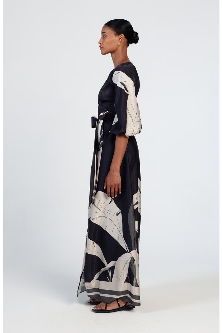 Elaya Dress, Alternate, color, Sierra Noir