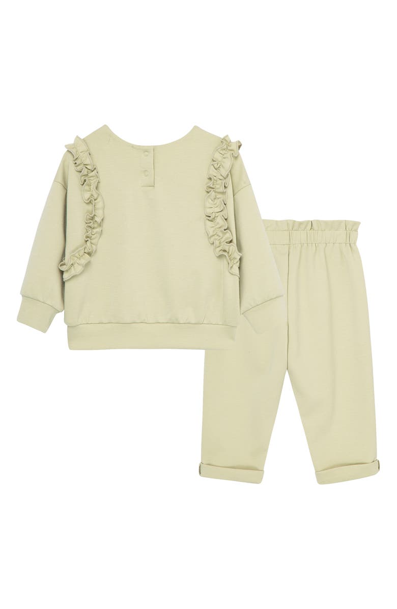 Habitual Kids Ruffle Long Sleeve Top & Pants Set, Alternate, color, 