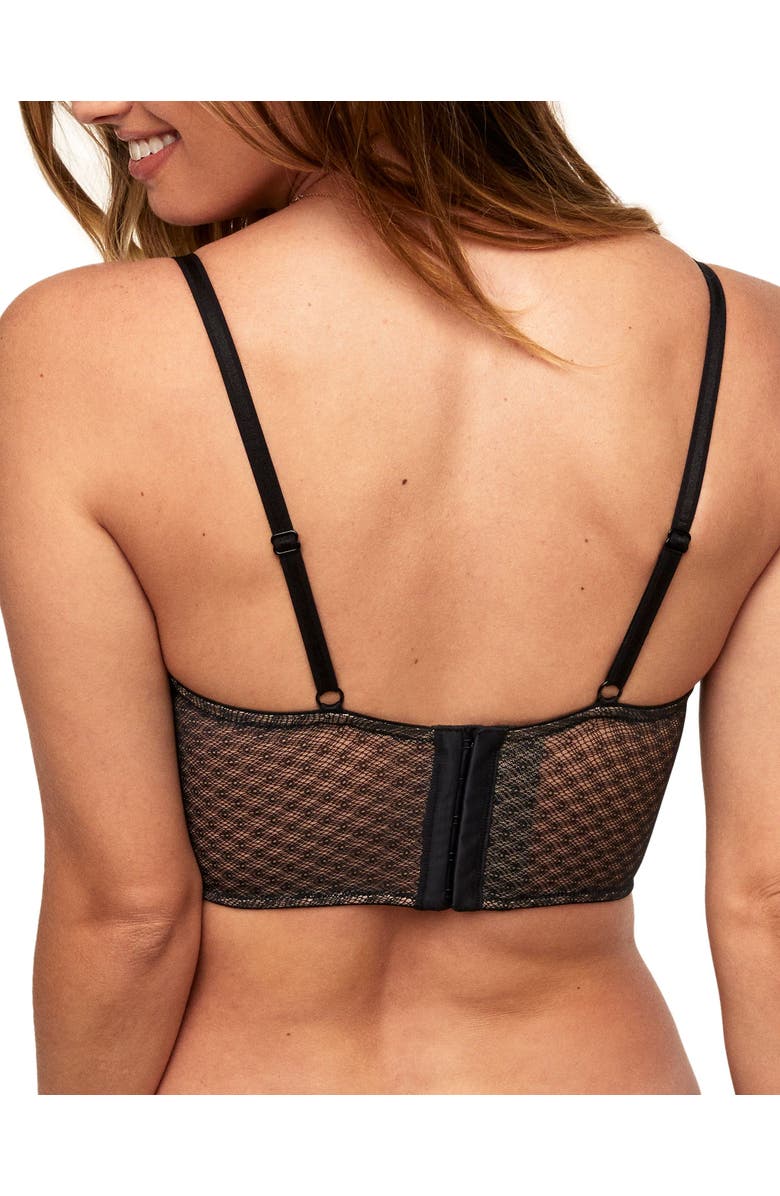 Adore Me Camilla Push Up Plunge Bra, Alternate, color, Black