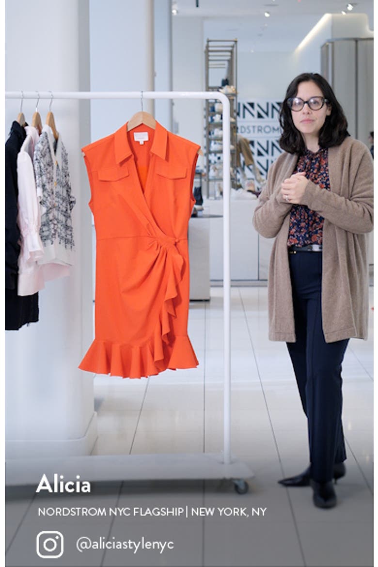 Zenni Ruffle Sleeveless Wrap Dress video