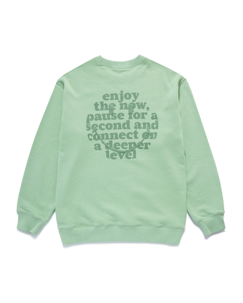 Samii Ryan Smiley Connections Crewneck In Green