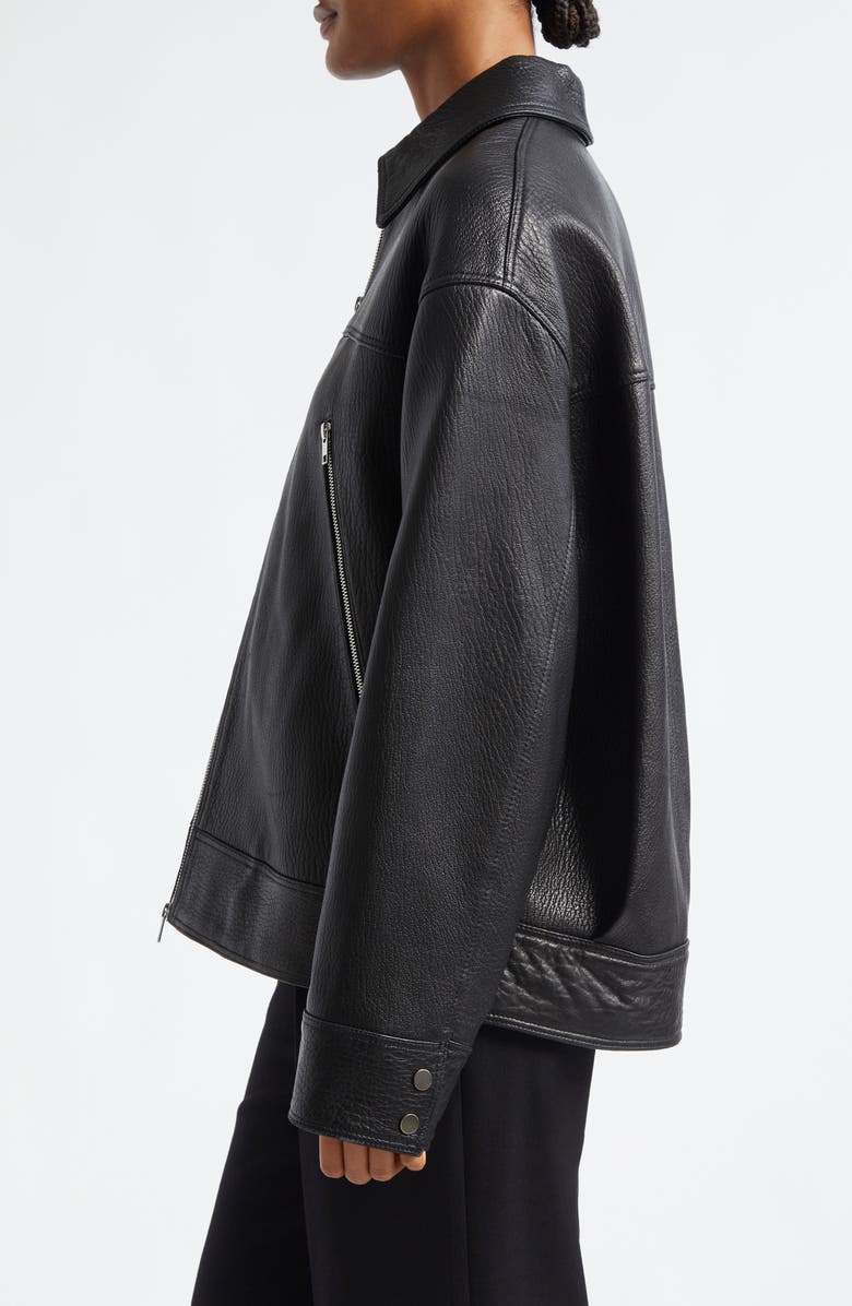 A.L.C. Olive Leather Jacket, Alternate, color, 