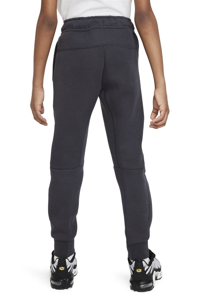 Kids' Tech Fleece Joggers, Alternate, color, ANTHRACITE/ BLACK/ BLACK