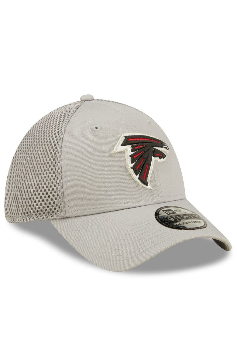 New Era Men's New Era Gray Atlanta Falcons Team Neo 39THIRTY Flex Hat, Alternate, color, 