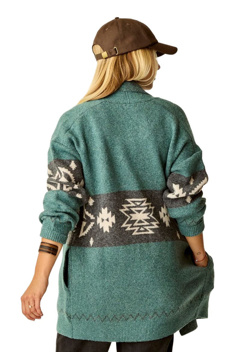 Priya Jacquard Topper, Alternate, color, Bistro Pattern