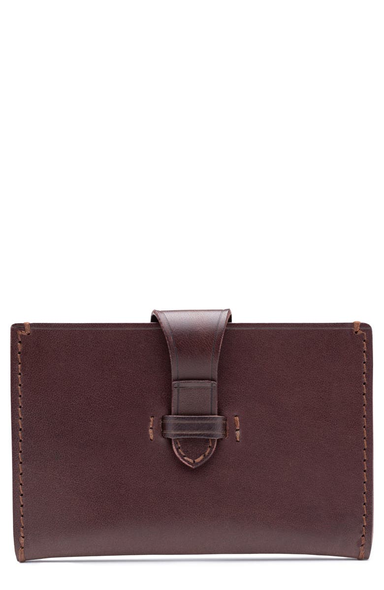 Bosca Italo Leather Card Case, Main, color, 