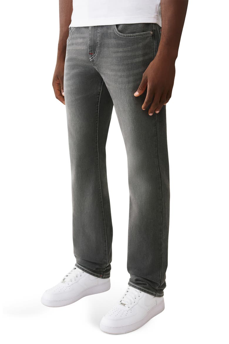 Ricky Snap-Flap Pocket Straight Leg Jeans, Alternate, color, GREY SMORES