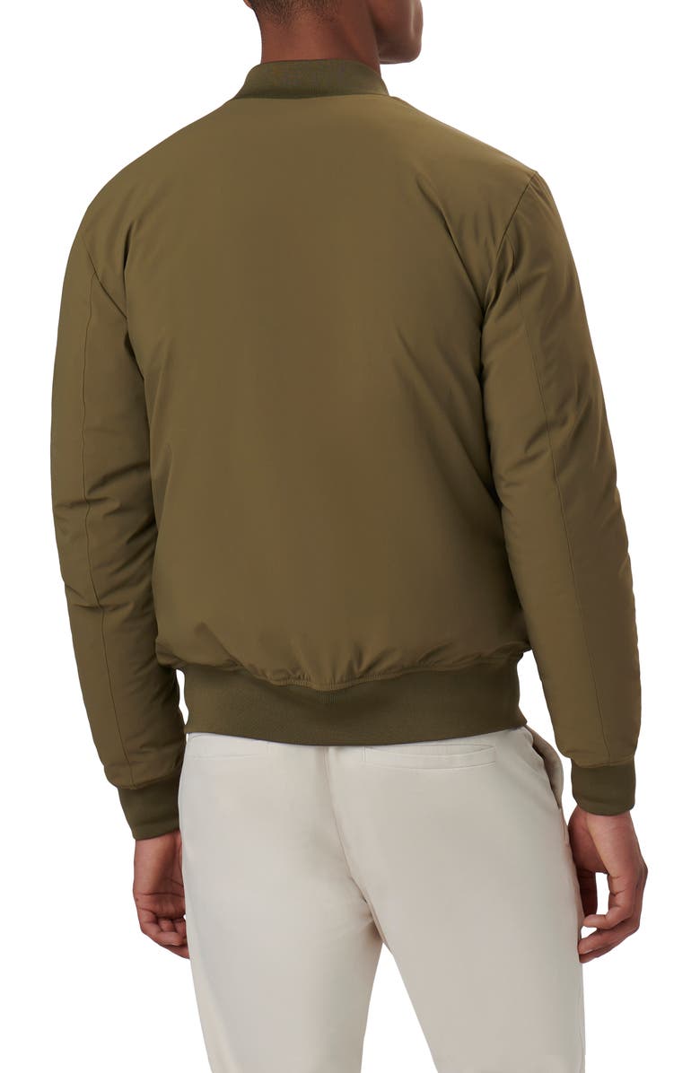 Bugatchi Water Resistant Reversible Bomber Jacket, Alternate, color,
