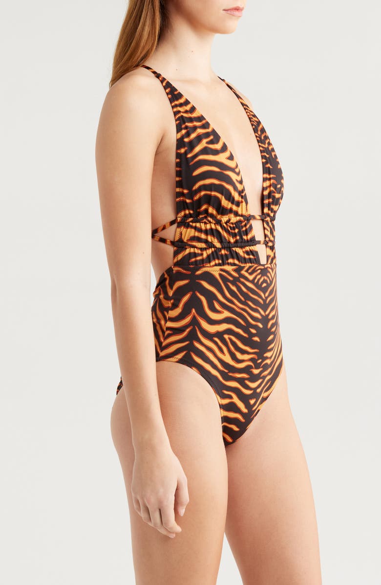 Ulla Johnson Dioni One-Piece Swimsuit, Alternate, color,