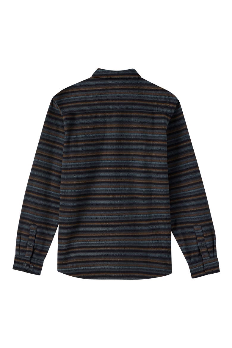 Richmond Flannel Button-Up Shirt, Alternate, color, GRAPHITE