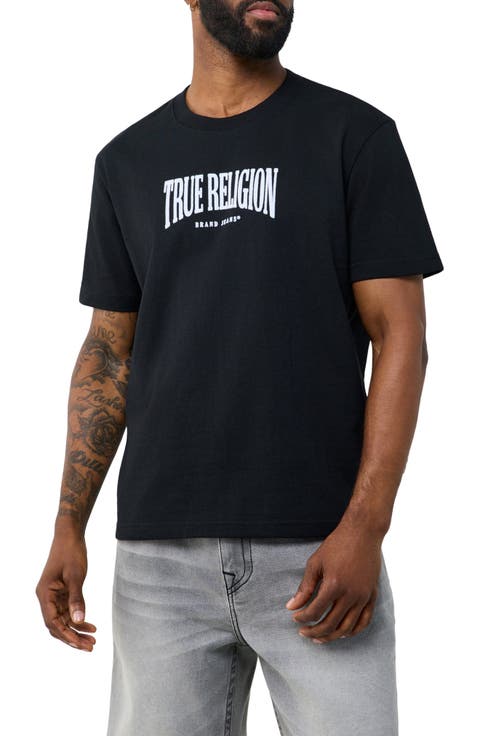 Buddha Arch Cotton Graphic T-Shirt