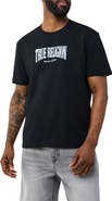 True Religion Buddha Arch Cotton Graphic T-Shirt