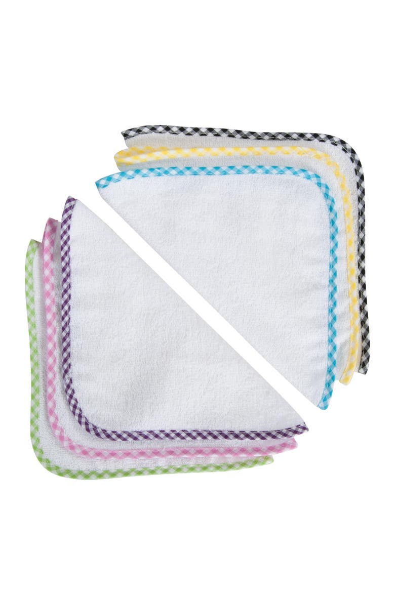 Kaplan Early Learning Company Terry Washcloths - Set of 18, Alternate, color, 