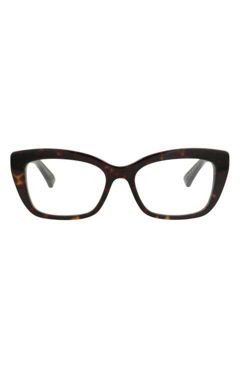 52mm Cat Eye Optical Glasses