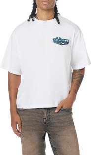 True Religion Chrome Logo Heavy Boxy Graphic T-Shirt