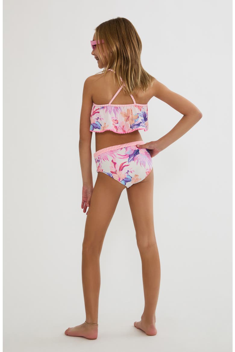 Kids' Little Tanvy & Janie Two-Piece Swimsuit, Alternate, color, HIBISCUS GARDEN