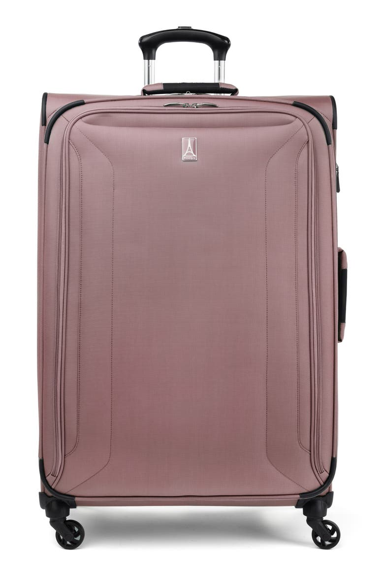 Pilot Air™ 2 29" Expandable Large Checked Spinner Luggage, Main, color, VELVET PINK