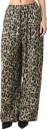 FREEMARKET Leopard Print Wide Leg Pants