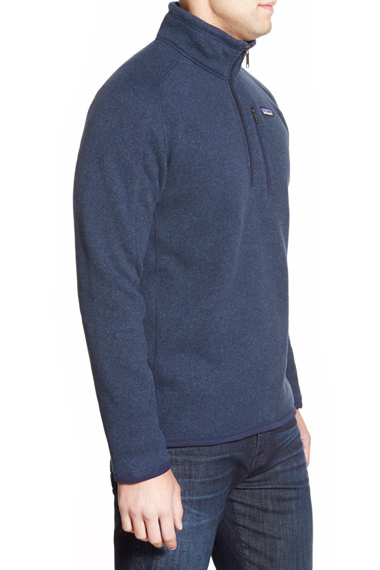 Better Sweater Quarter Zip Fleece Lined Pullover, Alternate, color, CLASSIC NAVY