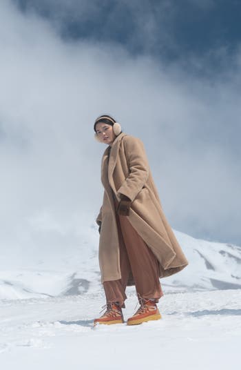 One Ave<sup>™</sup> Trek Faux Fur Trim Waterproof Sneaker Boot