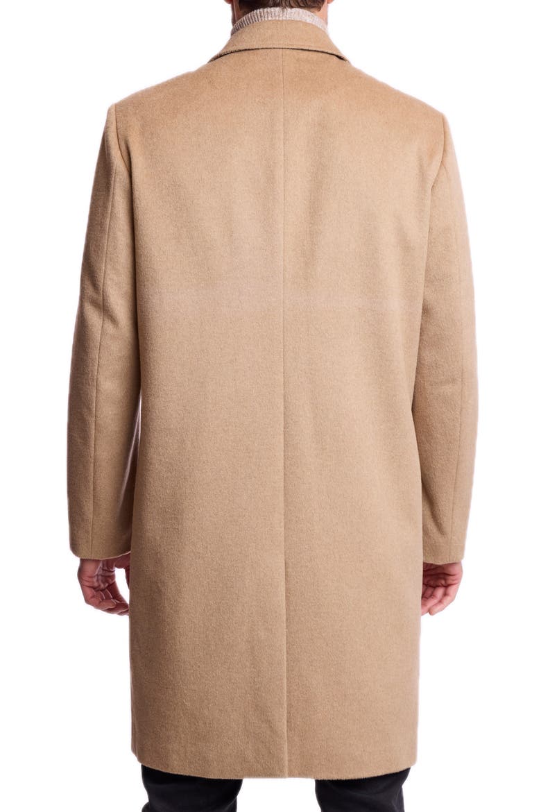 Slash Pocket Overcoat, Alternate, color, LIGHT CAMEL