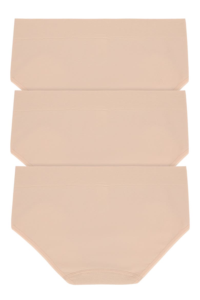 Energy 3-Pack Seamless Bikinis, Alternate, color, SAND