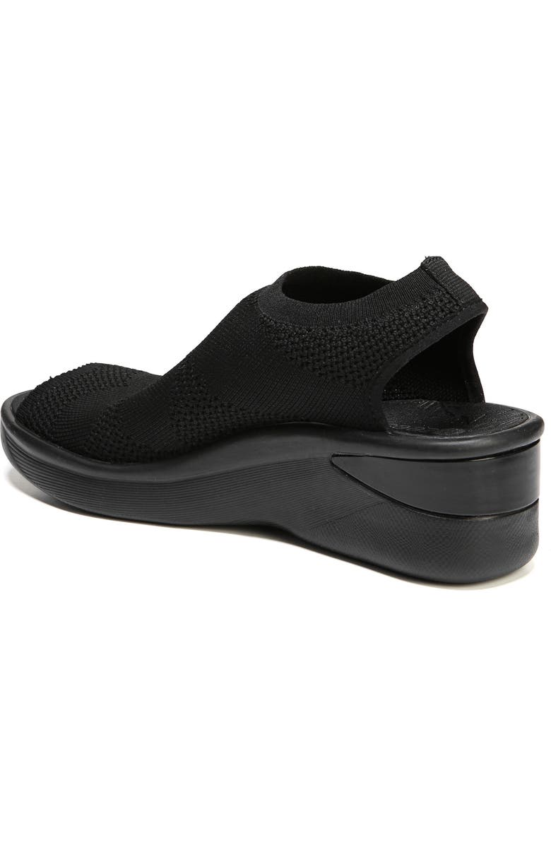 BZees Secret Peep Toe Knit Sneaker, Alternate, color,