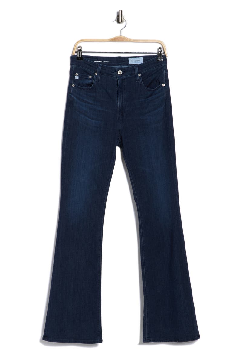 Farrah Mid Rise Bootcut Jeans, Alternate, color, KAST