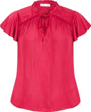 City Chic Drama Queen Woven Shirt