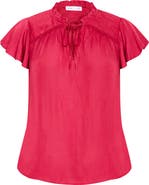 City Chic Drama Queen Woven Shirt